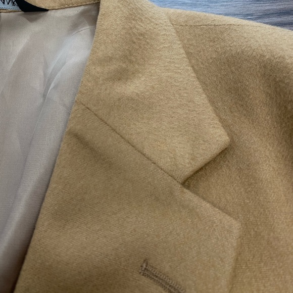Jos A Bank Vicuña Tan Cashmere Blazer 50L - Picture 3 of 6